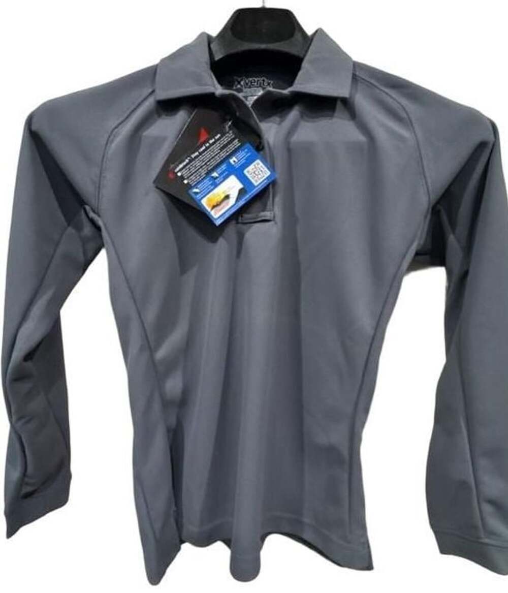 Vertx Women’s Coldblack Tactical Polo Small Gray NWT UPF 30 Moisture Wicking